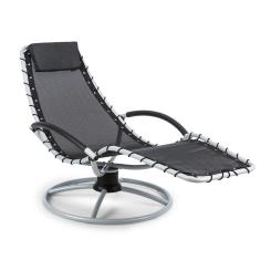 Blumfeldt The Chiller swingstoel 77x85x173cm 360°comfort ComfortMesh zwart