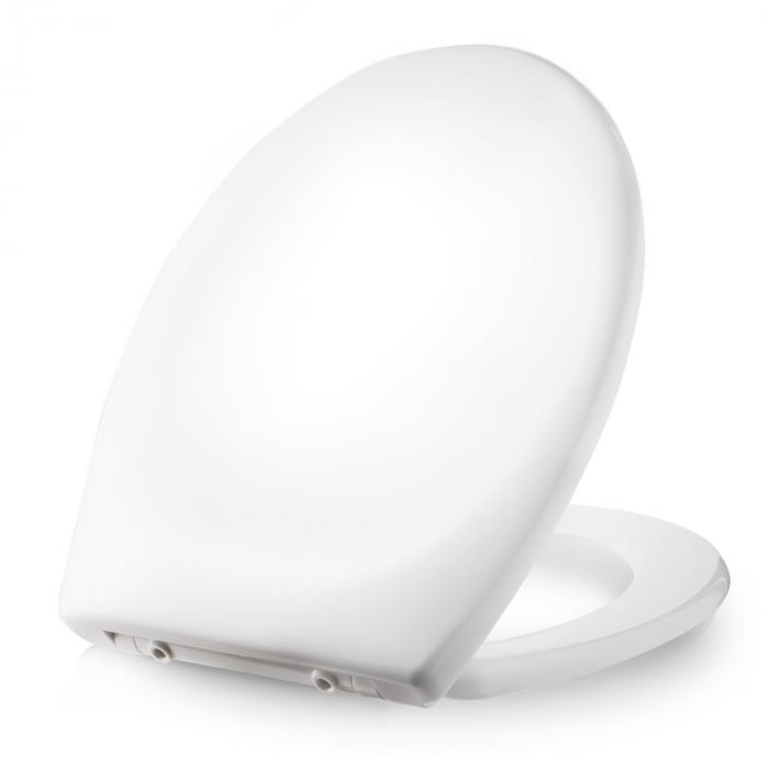 Dombach® Aliano Premium - Tapa WC Universal (Blanco, Forma D