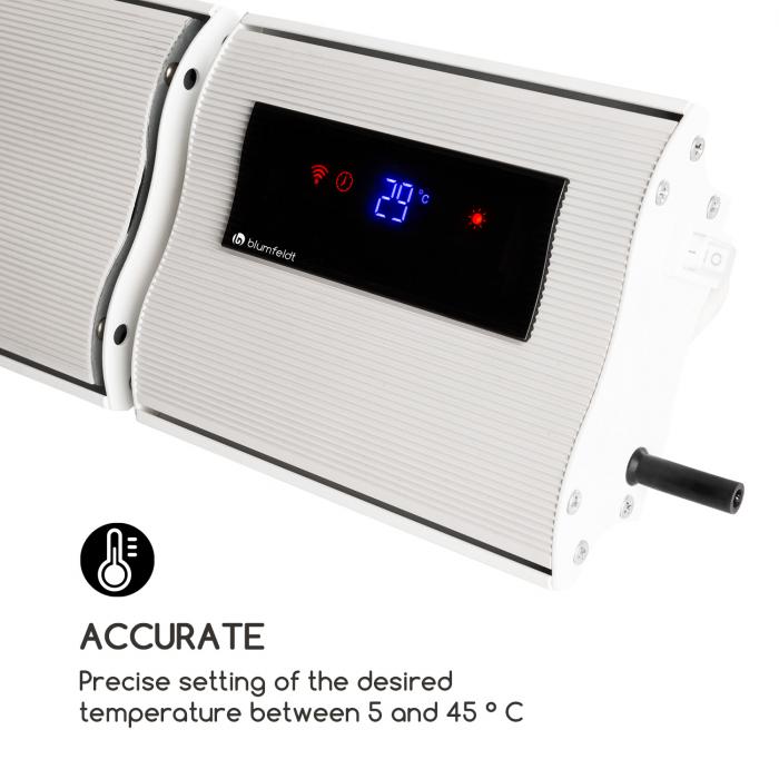 Calefactor radiante de terrazas Cosmic Beam Ultra, calefactor