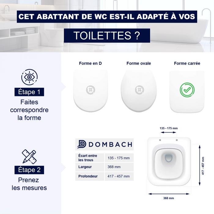 Abattant sales wc amovible